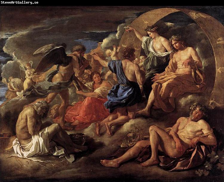 Nicolas Poussin Helios and Phaeton with Saturn and the Four Seasons